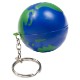 Earth Ball Stress Reliever Key Chain