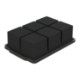 Silicone Ice Cube Tray w/ Snap-On Lid