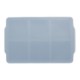 Silicone Ice Cube Tray w/ Snap-On Lid