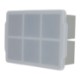 Silicone Ice Cube Tray w/ Snap-On Lid