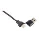 ChargeStand 3-in-1 USB-A & USB-C Fast Charging Cable
