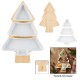 Festive Tree FSC® Bamboo Serving Tray