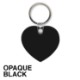 Heart Soft Vinyl Key Tag