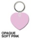 Heart Soft Vinyl Key Tag