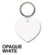 Heart Soft Vinyl Key Tag