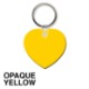 Heart Soft Vinyl Key Tag