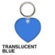 Heart Soft Vinyl Key Tag
