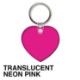 Heart Soft Vinyl Key Tag