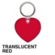 Heart Soft Vinyl Key Tag
