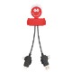 Light Up rABS Multi-Cable Charging Guy