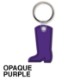 Cowboy Boot Soft Vinyl Key Tag