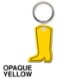 Cowboy Boot Soft Vinyl Key Tag