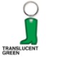 Cowboy Boot Soft Vinyl Key Tag