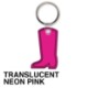 Cowboy Boot Soft Vinyl Key Tag