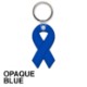 Awareness Ribbon Soft Vinyl Key Tag