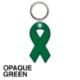 Awareness Ribbon Soft Vinyl Key Tag