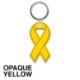 Awareness Ribbon Soft Vinyl Key Tag