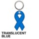 Awareness Ribbon Soft Vinyl Key Tag
