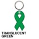 Awareness Ribbon Soft Vinyl Key Tag
