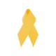 Satin Awareness Ribbon with Tape Backing