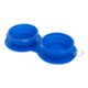 ChowTime Silicone Collapsible Dual Pet Bowl