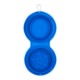 ChowTime Silicone Collapsible Dual Pet Bowl