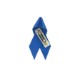 Satin Awareness Ribbon with Pin Backing, 2-1/2"