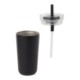 Nina Leakproof Twist & Lock Vacuum Tumbler w/ Straw, 18oz.