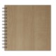 Luxury Square Notebook, 7" x 7"
