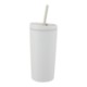 Santino Recycled Tumbler w/ Dual Function Lid, 16oz.