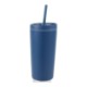 Santino Recycled Tumbler w/ Dual Function Lid, 16oz.