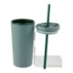 Santino Recycled Tumbler w/ Dual Function Lid, 16oz.