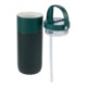 Roots Ceramic Lined Travel Tumbler w/ Straw, 20oz.