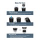 Patti Ceramic-Lined Vacuum Tumbler w/ 360 Lid, 20oz.