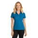 Port Authority® Dry Zone® Poly Jacquard Stain-Release Grid Ladies' Polo