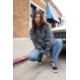District® District Wash™ Camo Fleece Cotton/Poly Unisex Hoodie