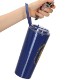 Larsen Recycled Acrylic Straw Tumbler w/ Handle, 24oz.