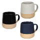 Artisan Ceramic Mug w/ Clay Base, 15oz.