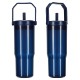 All Day Recycled Polypropylene Silicone Straw Tumbler w/ Handle, 30oz.