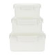 Kiosk 3-Piece Food Container Set w/ Vented Lids