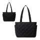 Villa Quilted Nylon Travel Tote