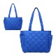Villa Quilted Nylon Travel Tote