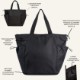 BYBBA® Ripple Nylon Tote Bag