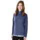 Charles River® Space Dye Polyester Ladies' Performance Pullover