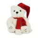 Santa Plush Bear, 8"