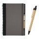 Eco-Inspired Spiral Notebook & Pen, 7" x 10"