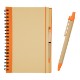 Eco-Inspired Spiral Notebook & Pen, 7" x 10"