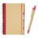 Eco-Inspired Spiral Notebook & Pen, 7" x 10"