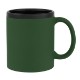 Smooth Rubberized Finish Ceramic Mug, 11oz.