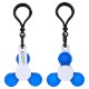 Push Pop Fidget Spinner Keyring